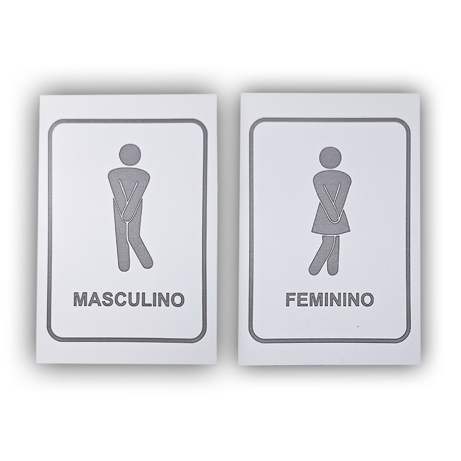 Placa PVC p/ Banheiro - Image 5