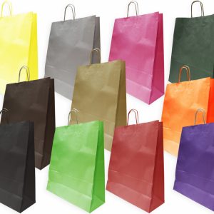 SACO PAPEL – CORES (PACK 25)